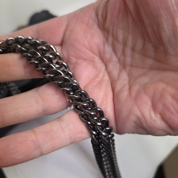 Coach Dinky With Tea Rose Crossbody Leather DK 20215 - Picture 15 of 15